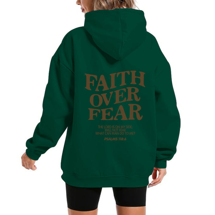 Women's hoodie with motivational lettering and comfortable fit Lisslune