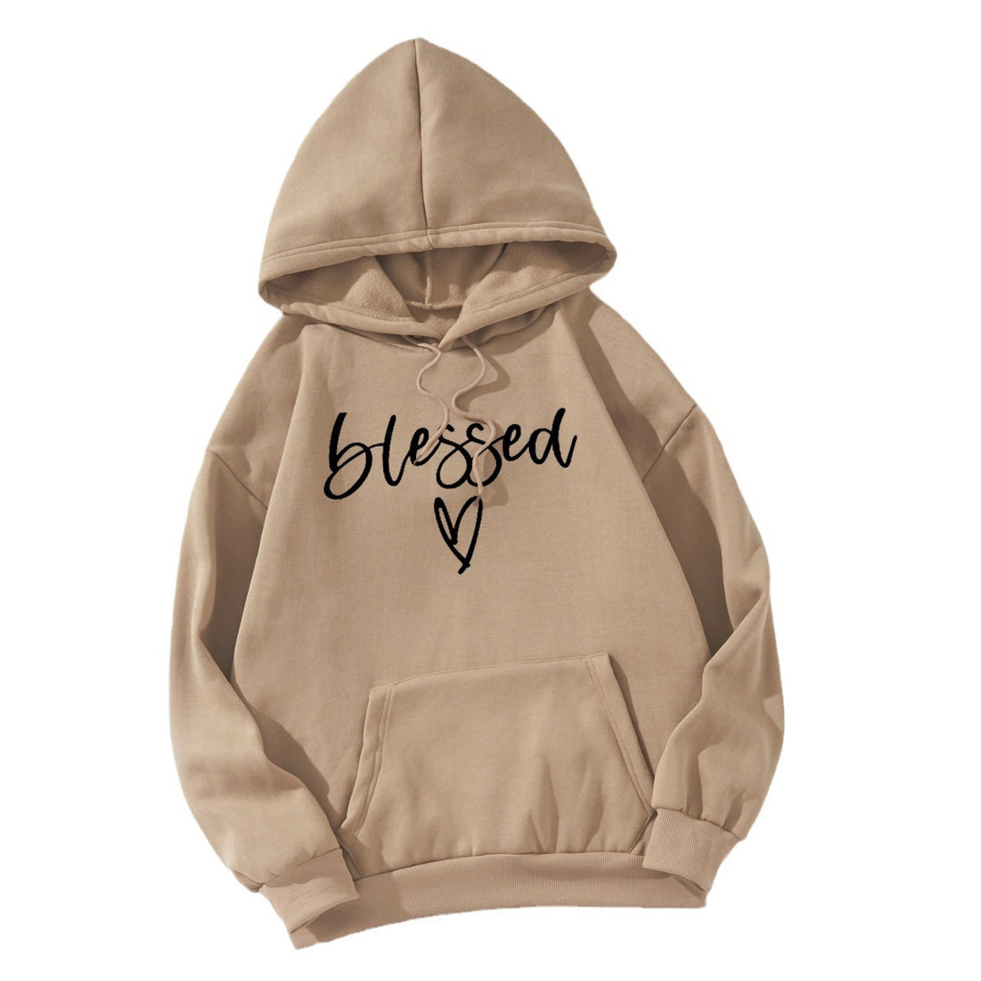 Women's comfortable hoodie with inspiring print Lisslune