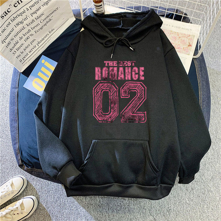 Women's casual hoodie with stylish print Lisslune