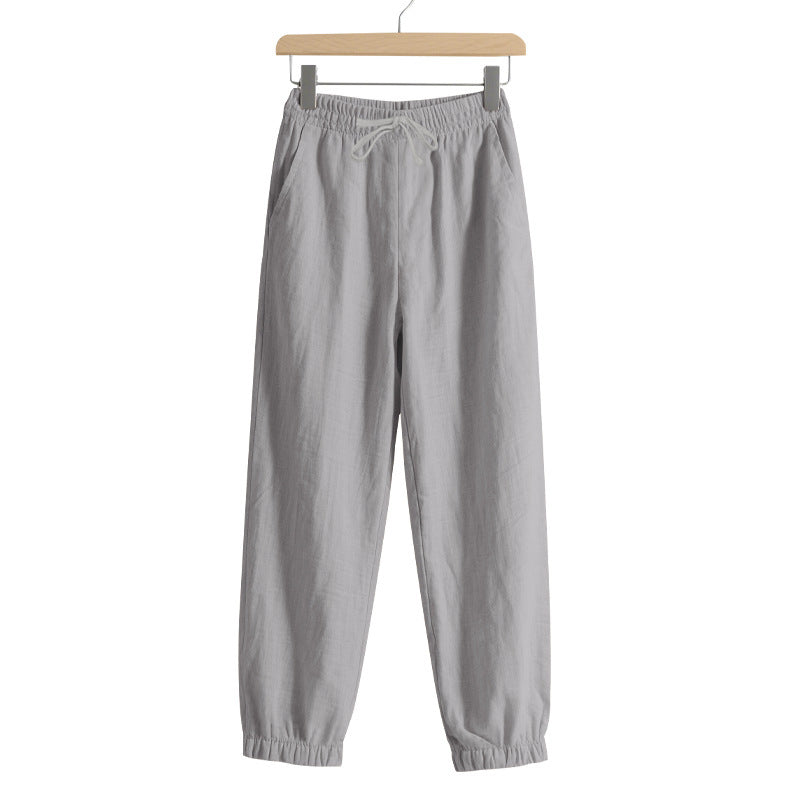 Men's lightweight harem pants made of breathable material with side pockets Lisslune