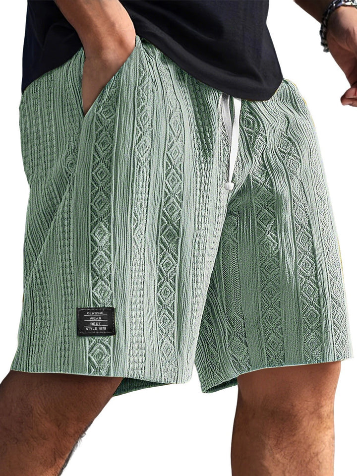 Men's Stylish Leisure Pants in Casual Knit Design Lisslune