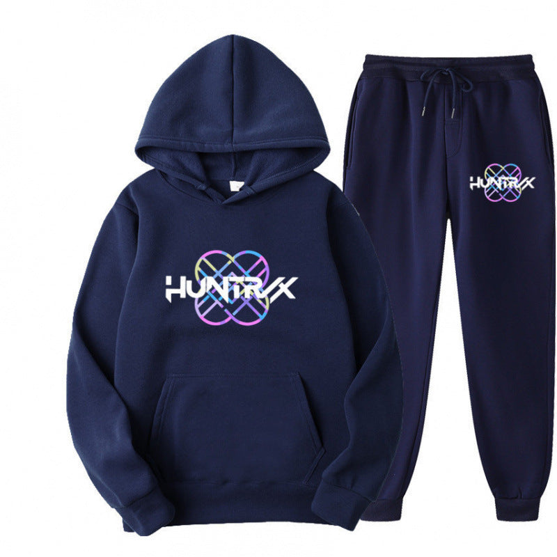Women's tracksuit with modern graphic design and casual fit Lisslune