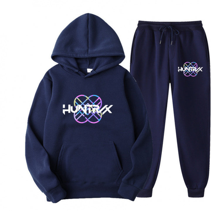 Women's tracksuit with modern graphic design and casual fit Lisslune