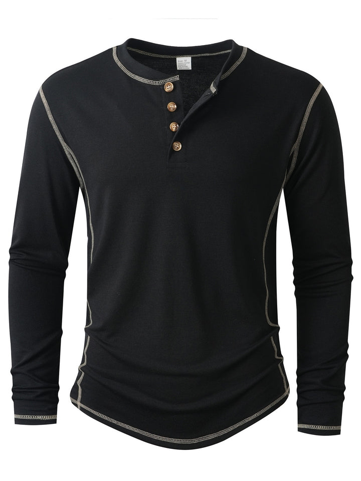 Men's Long Sleeve Shirt Lisslune