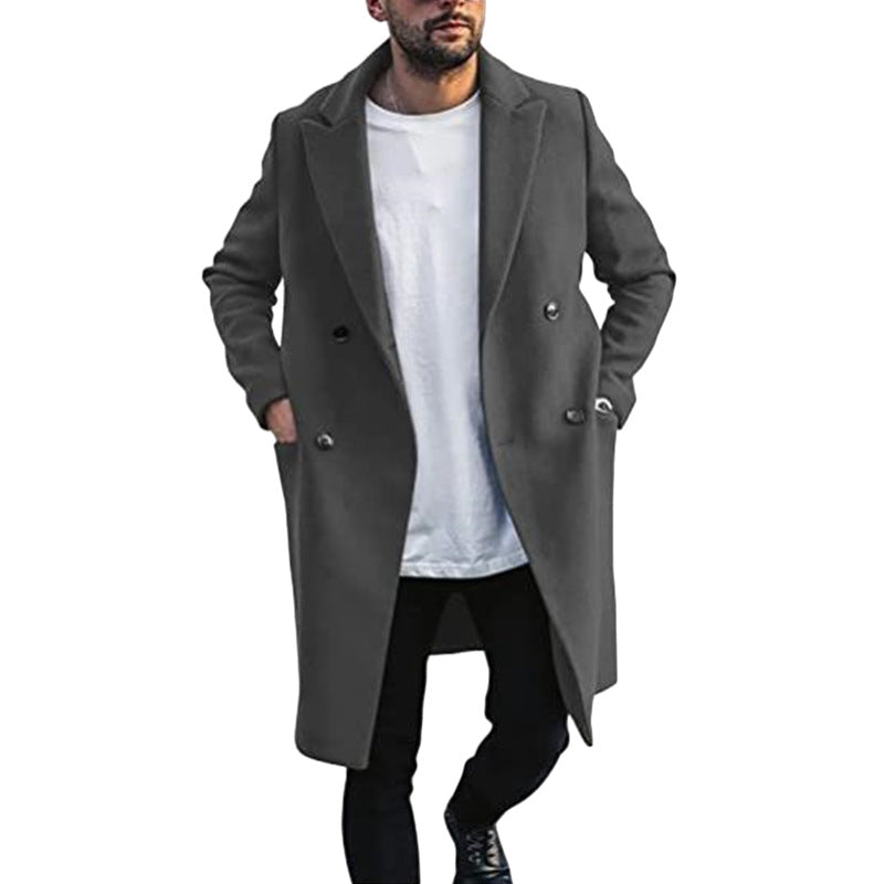 Men's Wool Coat Lisslune