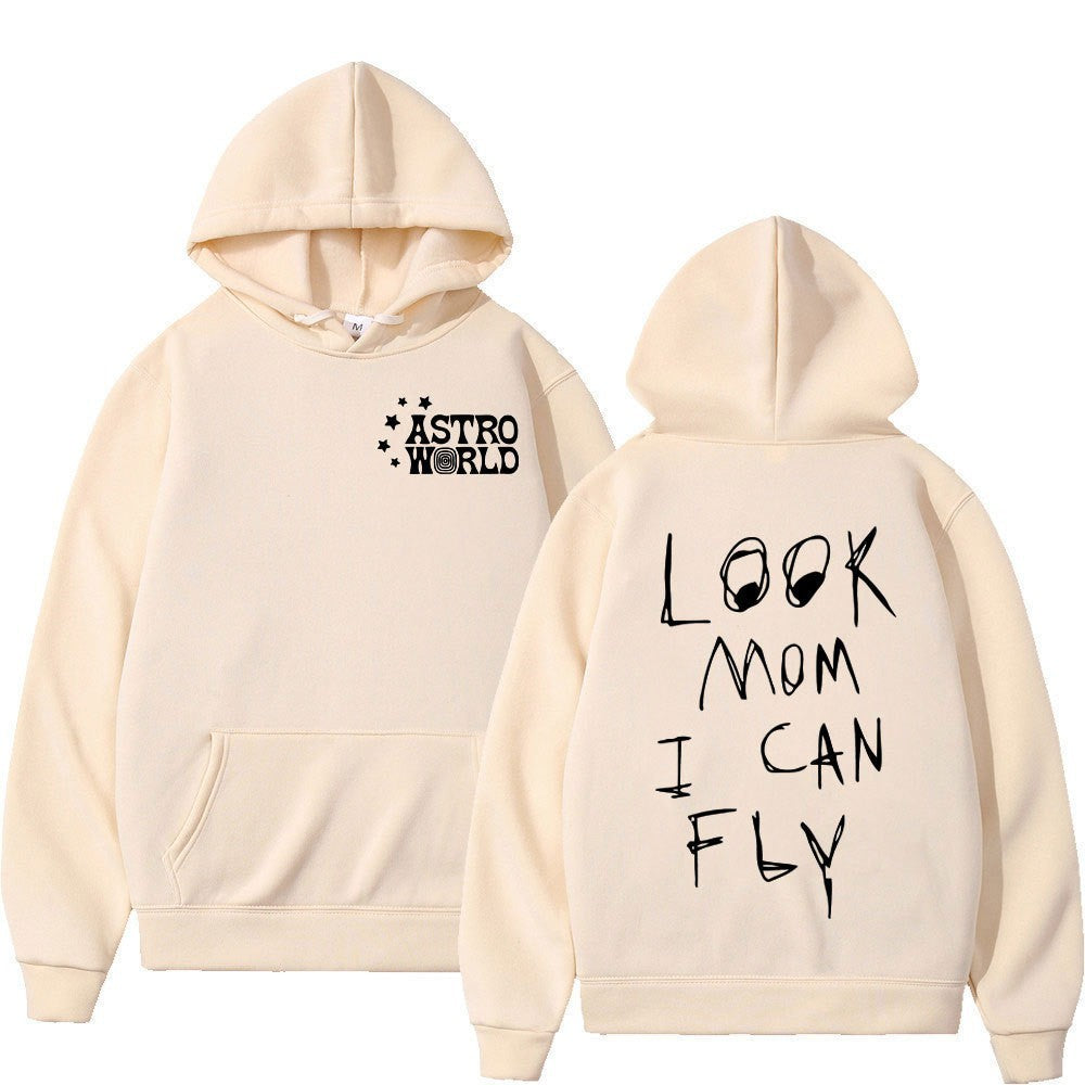 Women's hoodie with creative statement print Lisslune