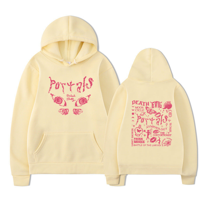 Women's hoodie with creative motif and comfortable fit Lisslune