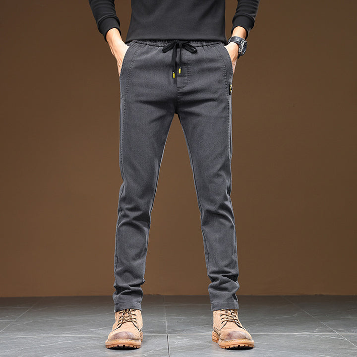 Men's Comfortable Sweatpants with Adjustable Waistband and Practical Pockets Lisslune