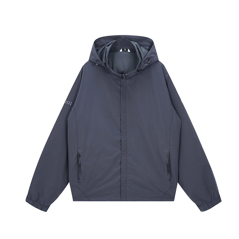 Men's Waterproof Outdoor Jacket with Adjustable Hood Lisslune
