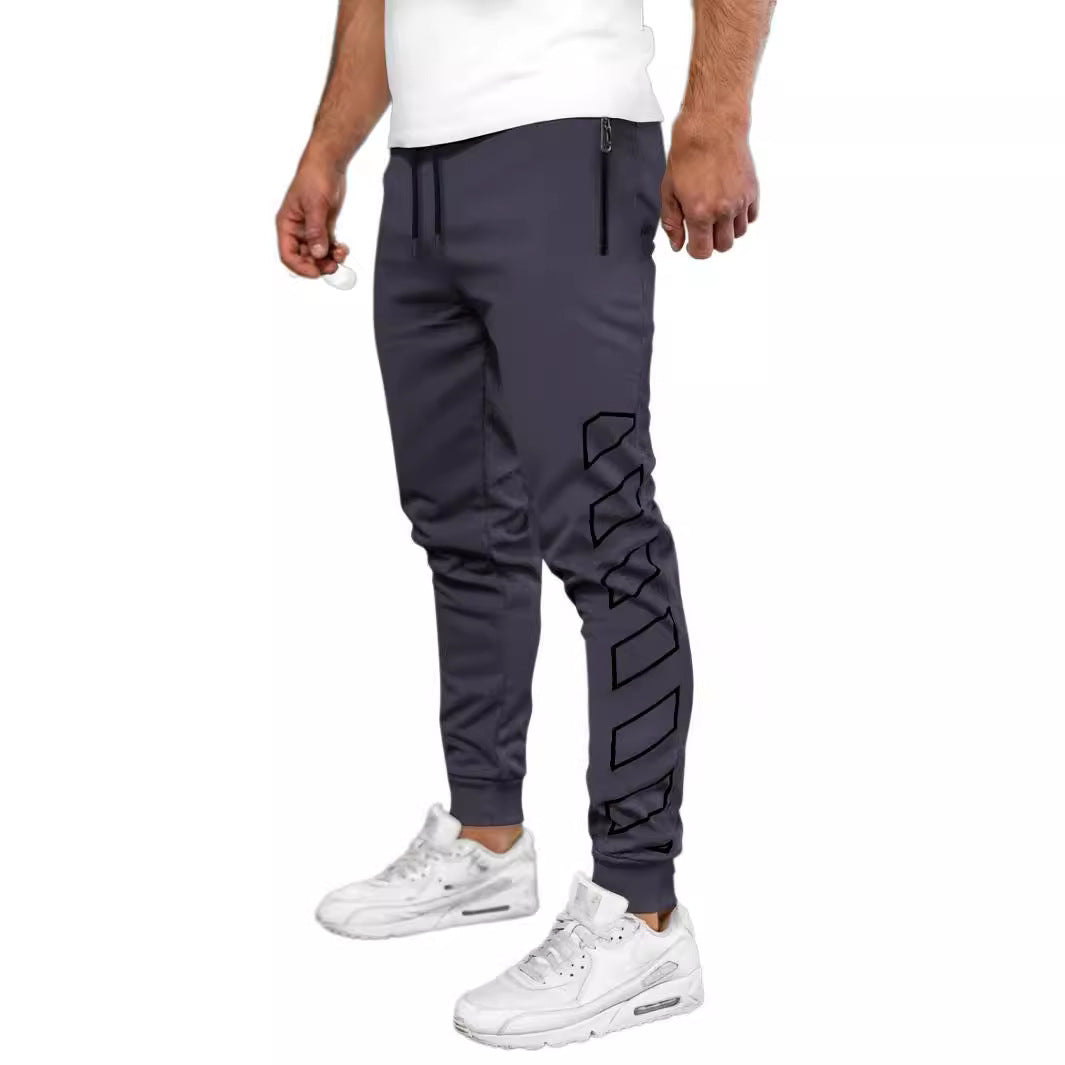 Men's sporty jogging trousers with zip pockets Lisslune
