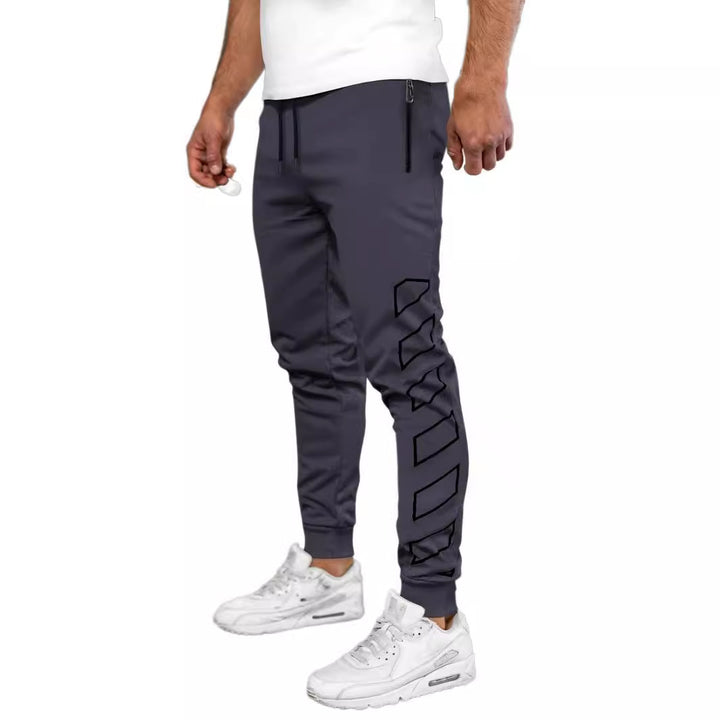 Men's sporty jogging trousers with zip pockets Lisslune