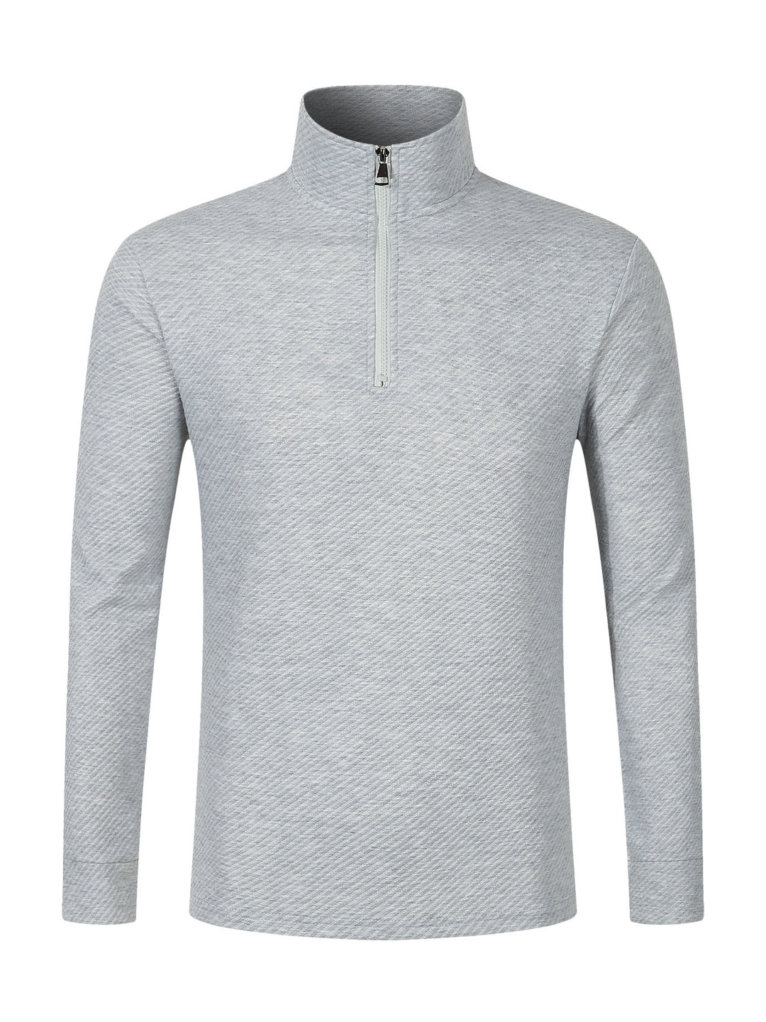 Men's functional long sleeve pullover with half zipper and innovative structural design Lisslune