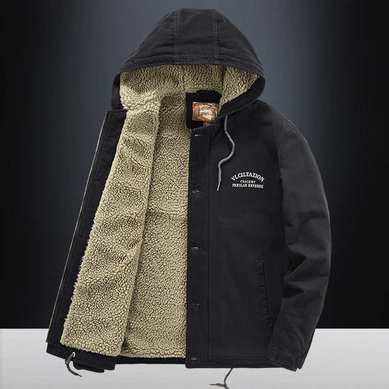 Men's Casual Hooded Jacket Lisslune