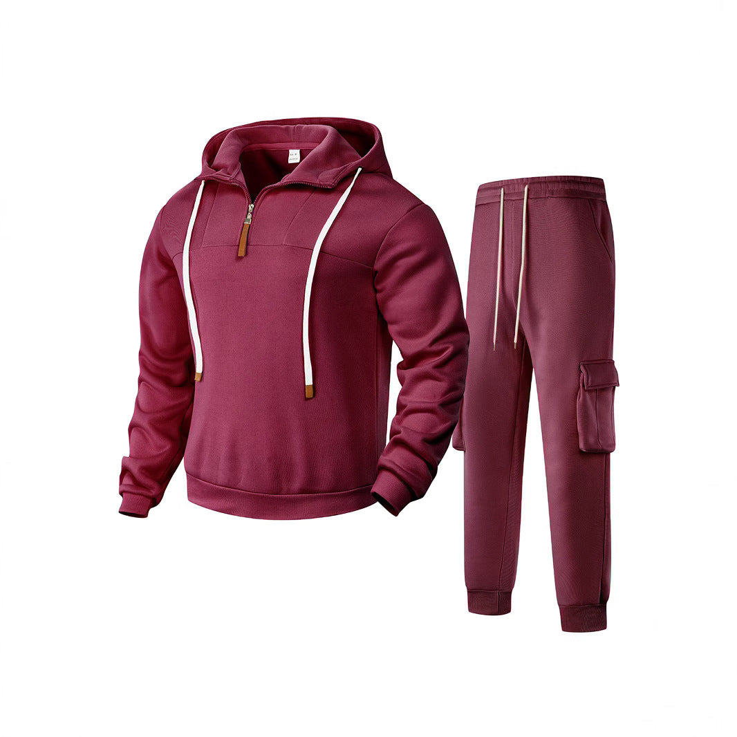 Men's sporty tracksuit with modern zipper and practical pockets Lisslune