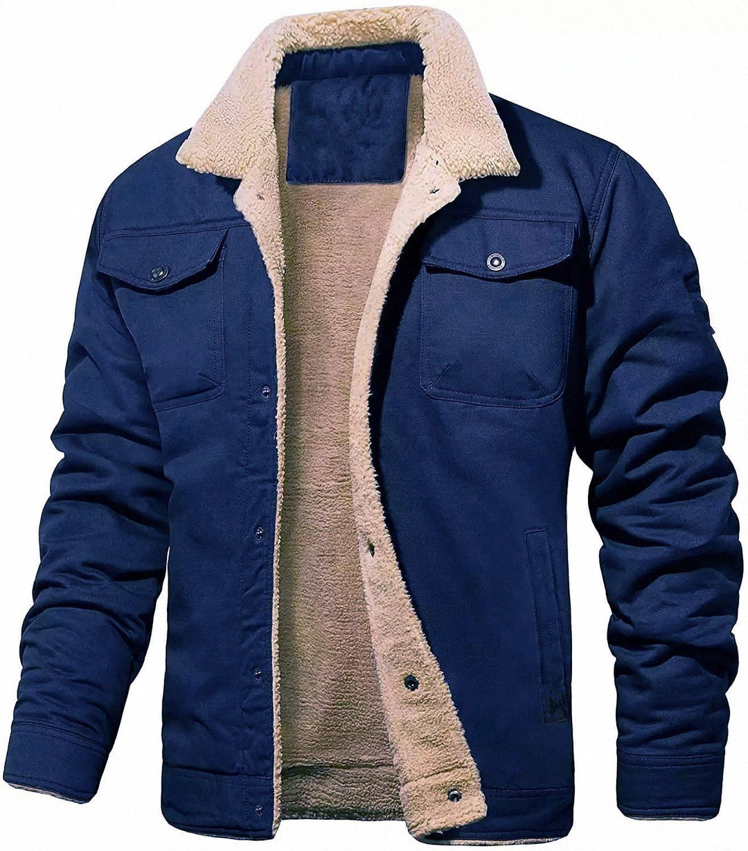 Men's jacket with reversible function and fleece lining Lisslune