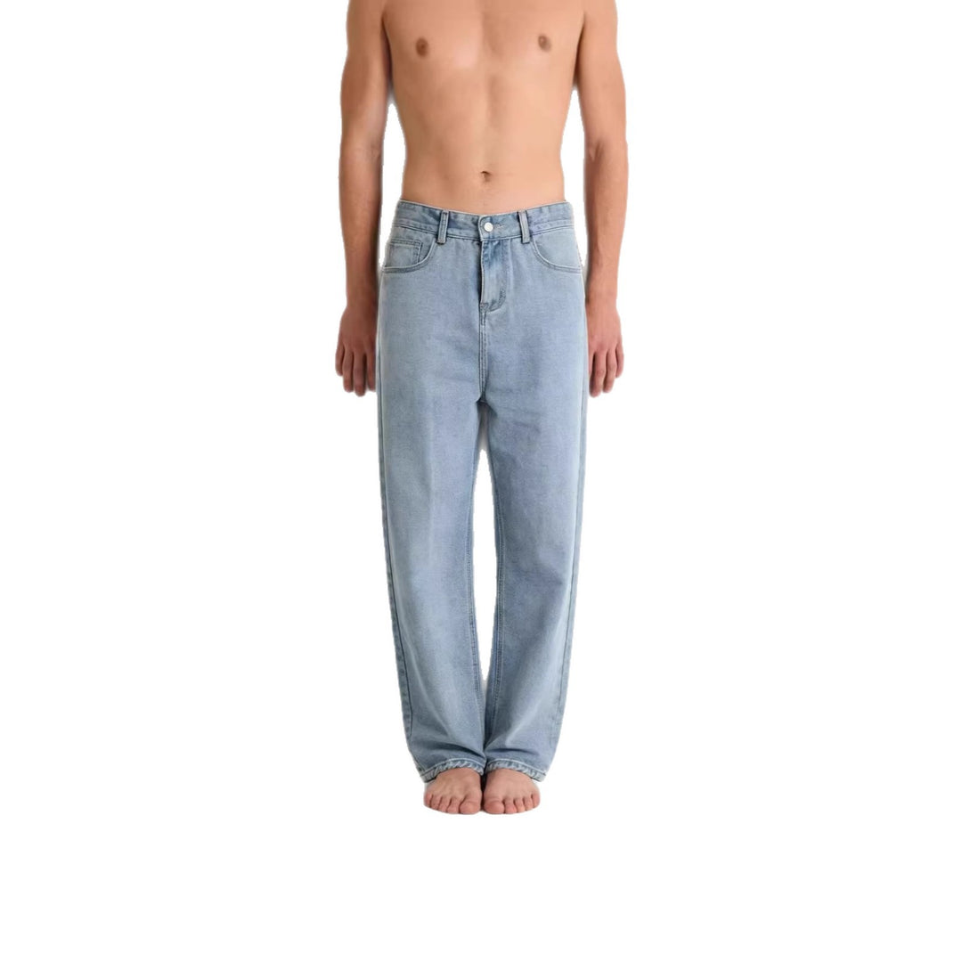 Herren lässige Vintage-Jeans Lisslune