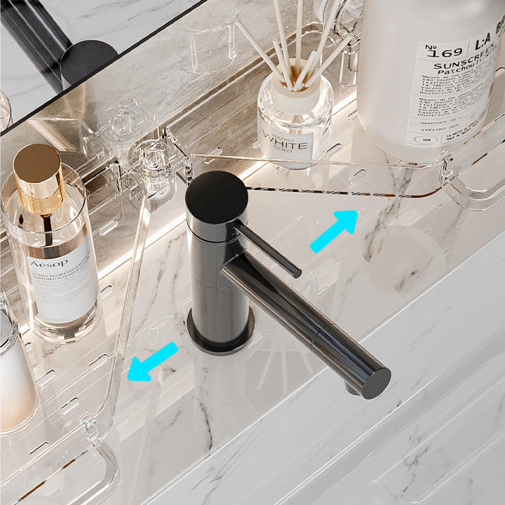 Lisslune | Foldable Bathroom Suction Cup Shelf