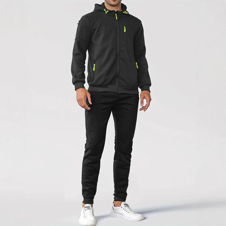 Men's training jacket with practical pockets and breathable function Lisslune