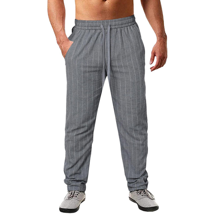 Men's fashionable casual pants with side insert pockets Lisslune