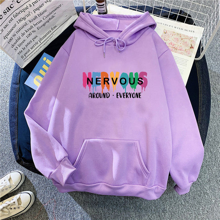 Women's hoodie with creative text Lisslune