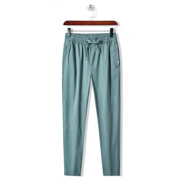 Men's casual sports pants with elastic waistband and practical side pockets Lisslune
