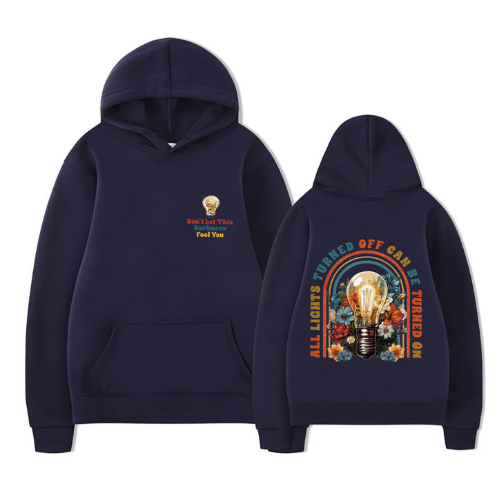 Women's hoodie with colorful design and relaxed fit Lisslune