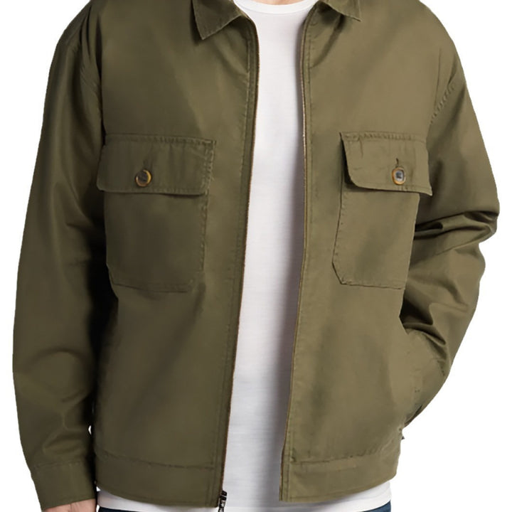Men's Casual Utility Jacket with Practical Chest Pockets Lisslune