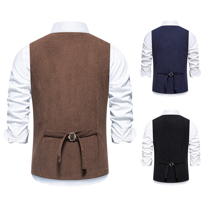 Men's elegant waistcoat in classic design Lisslune