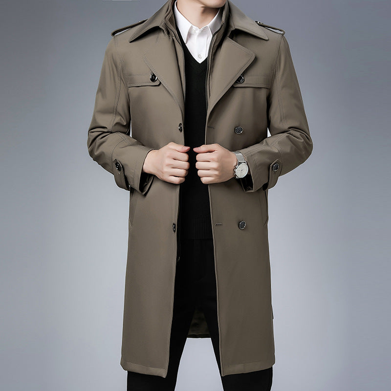 Men's Elegant Trench Coat Lisslune