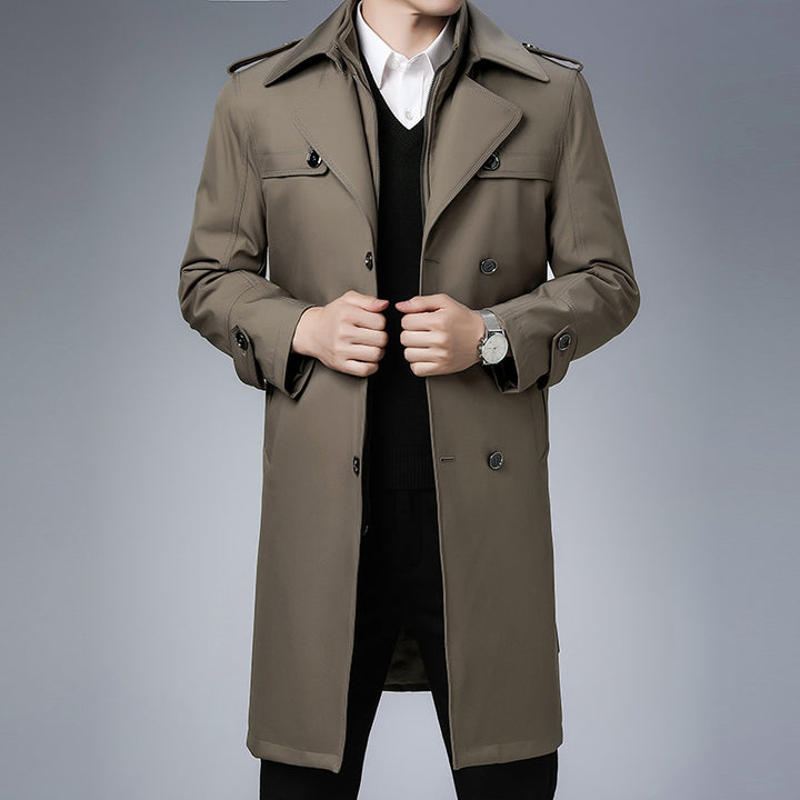 Men's Elegant Trench Coat Lisslune