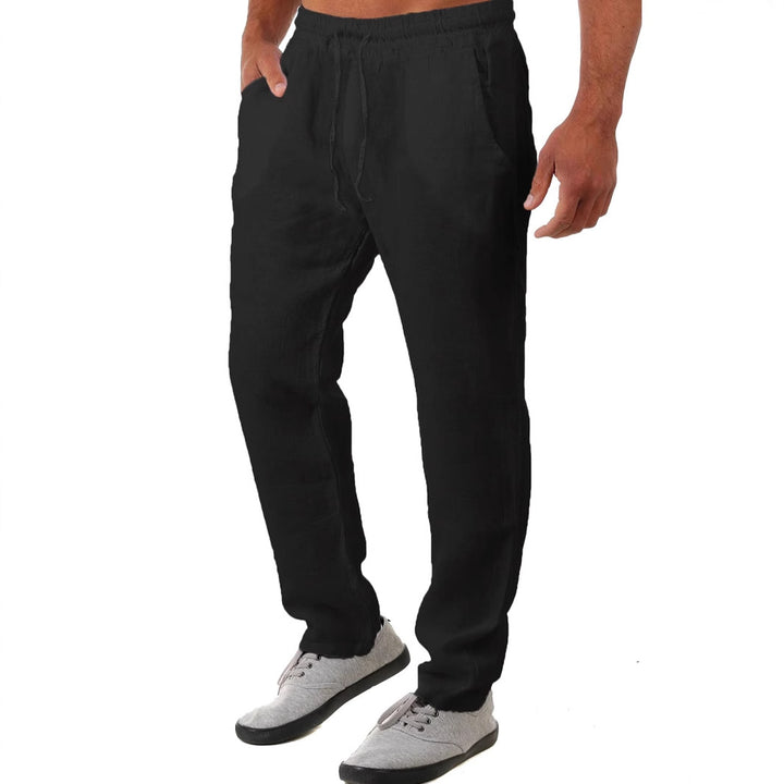 Men's Airy Linen Pants Lisslune