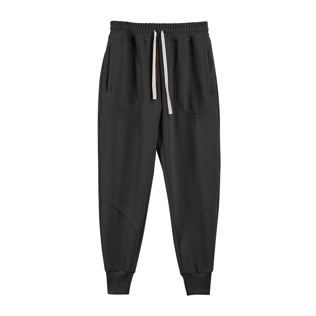Men's sporty jogging pants with breathable inserts and elastic waistband Lisslune