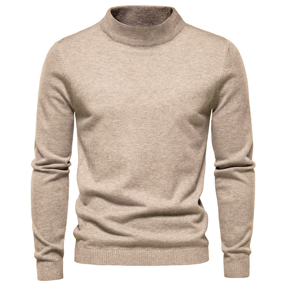 Men's elegant turtleneck sweater made of fine wool Lisslune