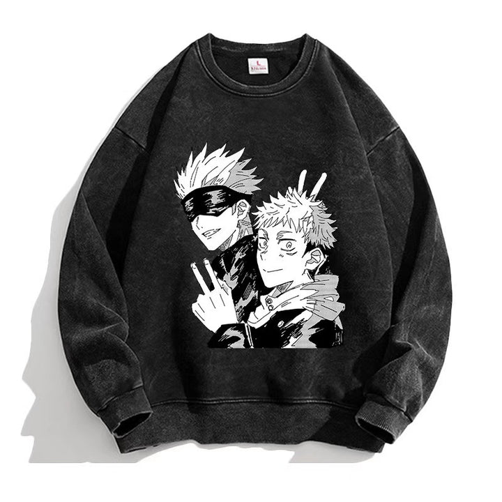 Women's Sweatshirt with Creative Anime Design Lisslune