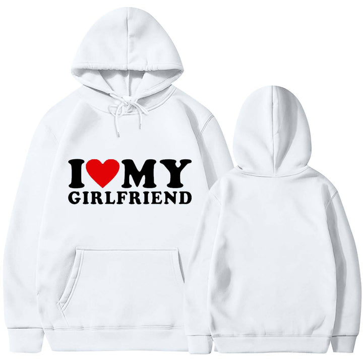 Women's casual hoodie with heart graphic Lisslune