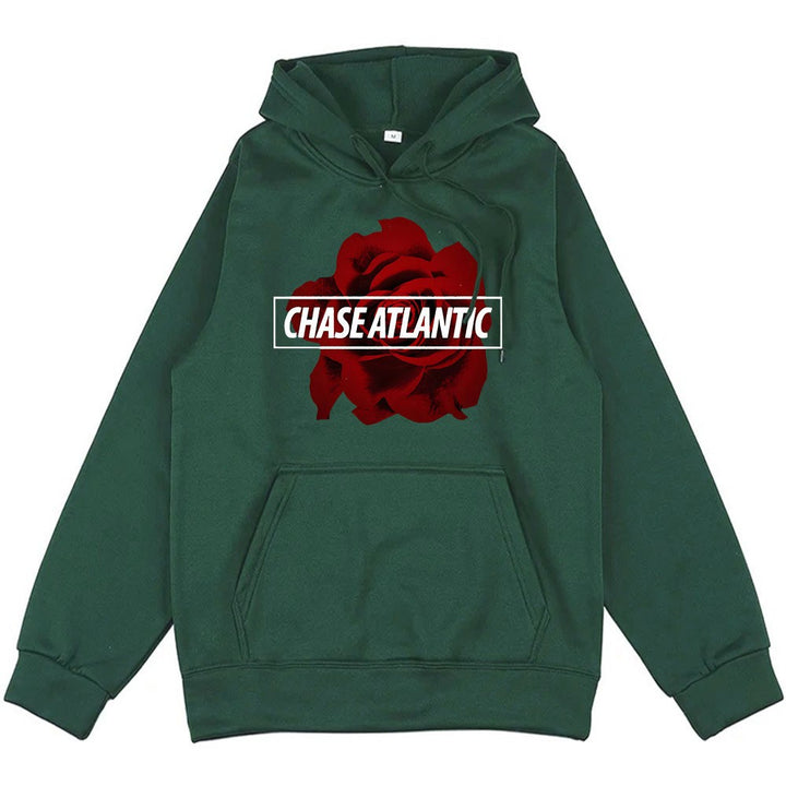 Women's hoodie with romantic rose design Lisslune