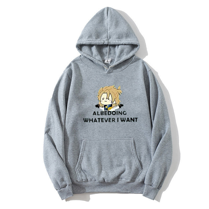 Women’s hoodie with artistic graphic design and motivating lettering Lisslune