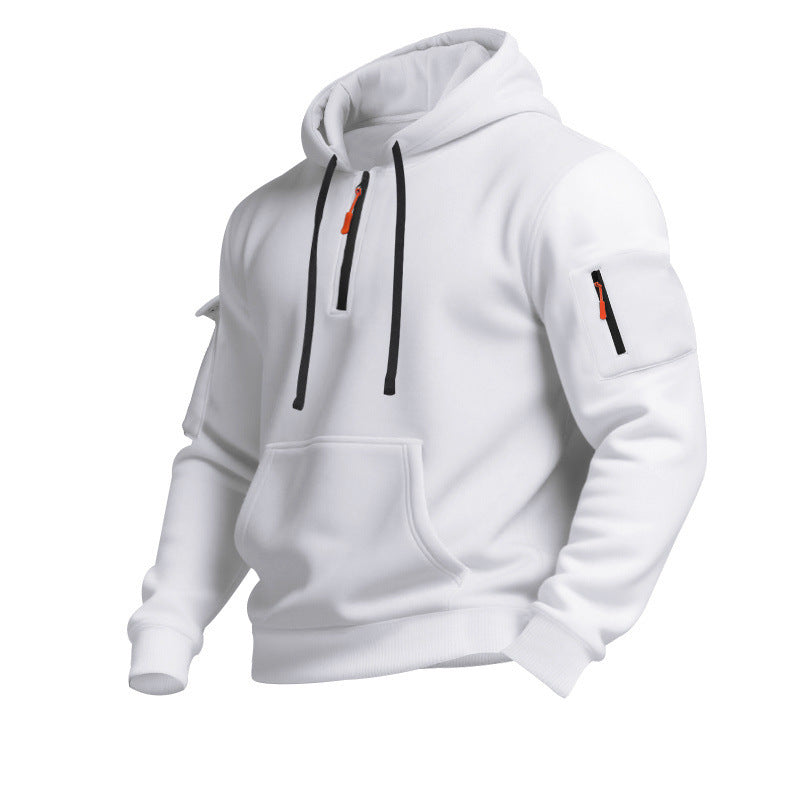 Men's sweatshirt with functional pockets Lisslune