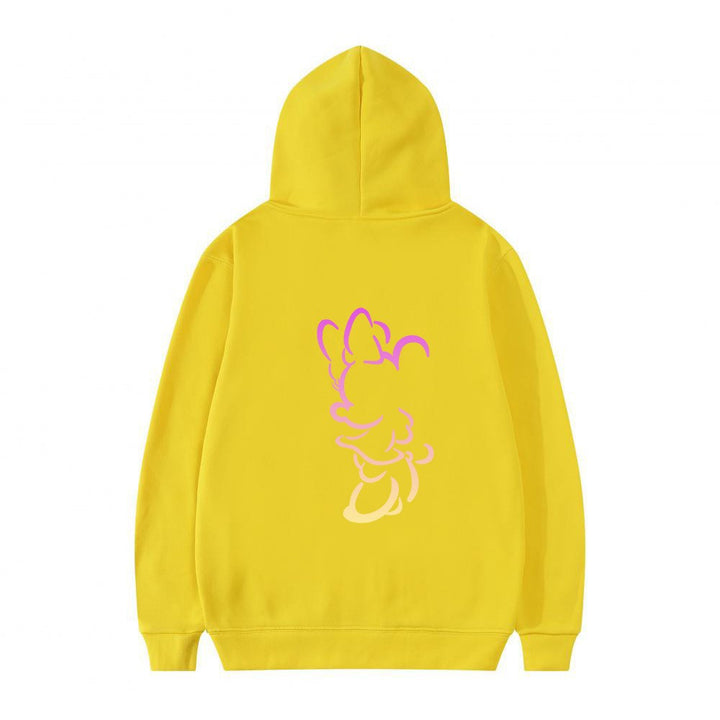 Women's hoodie with artistic cloud design and soft inner lining Lisslune