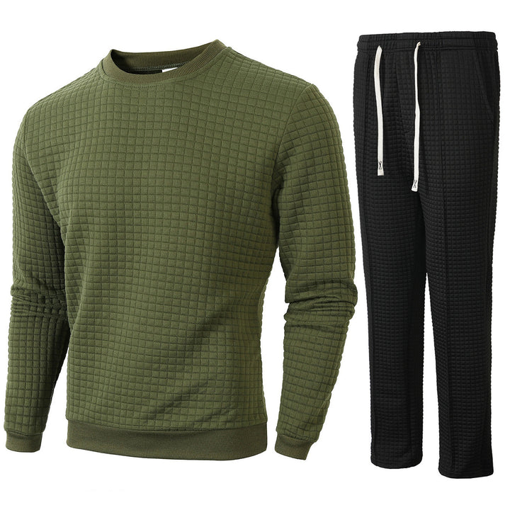 Men's cozy sweatshirt and jogger set Lisslune