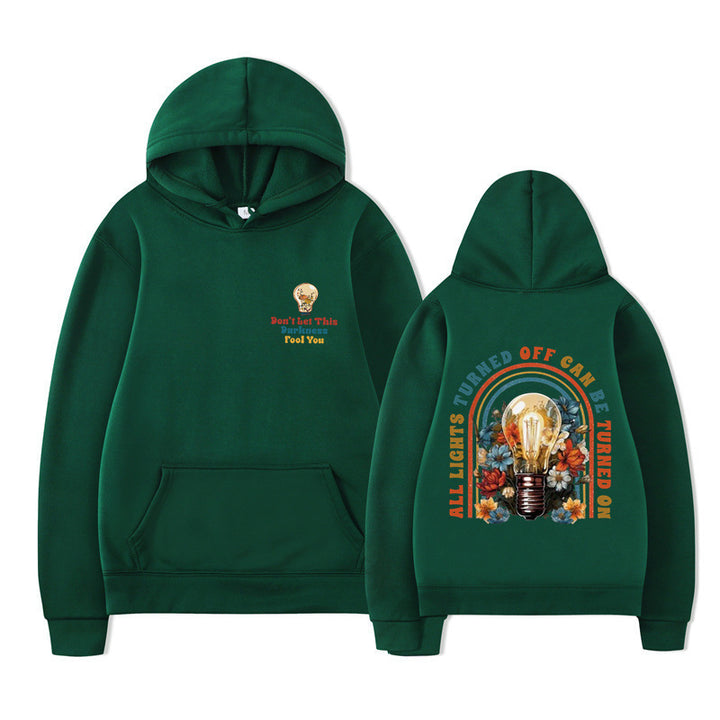 Women's hoodie with colorful design and relaxed fit Lisslune