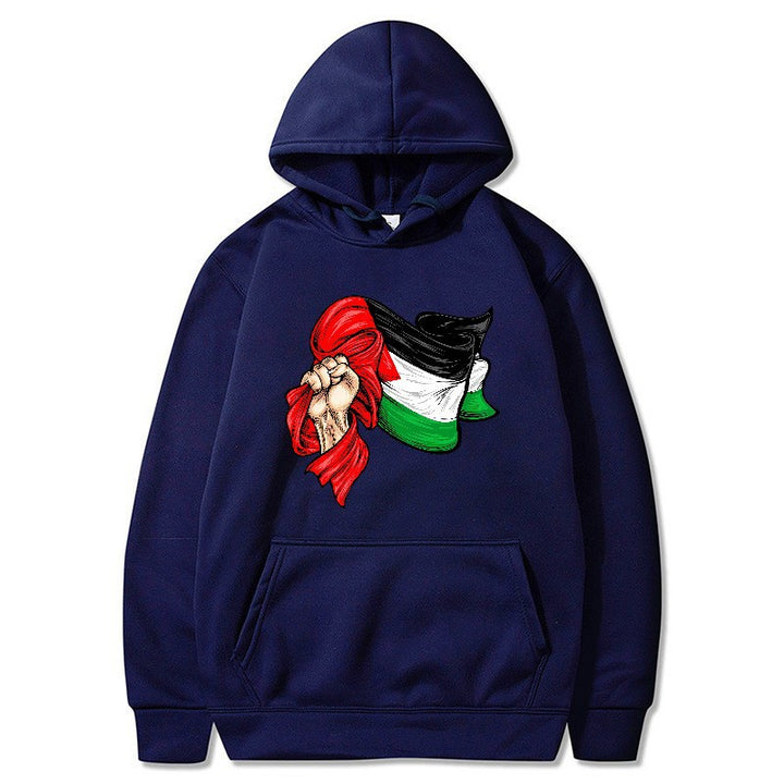 Women's Hoodie with Unique Graphic Design Lisslune
