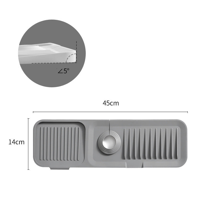 Lisslune | Silicone Splash Guard Drain Mat