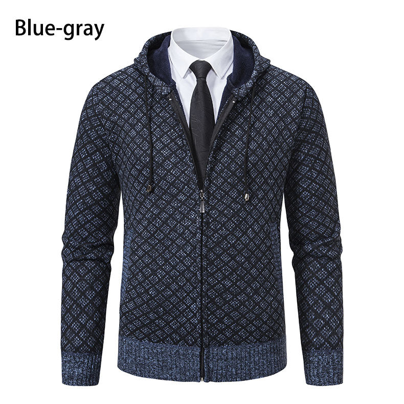 Men's fashionable hoodie sweatshirt with elegant pattern Lisslune