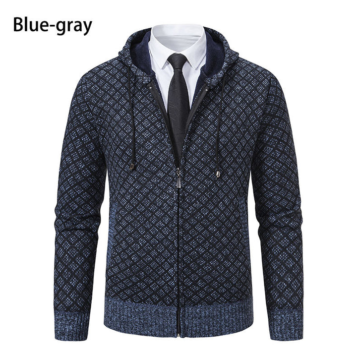 Men's fashionable hoodie sweatshirt with elegant pattern Lisslune