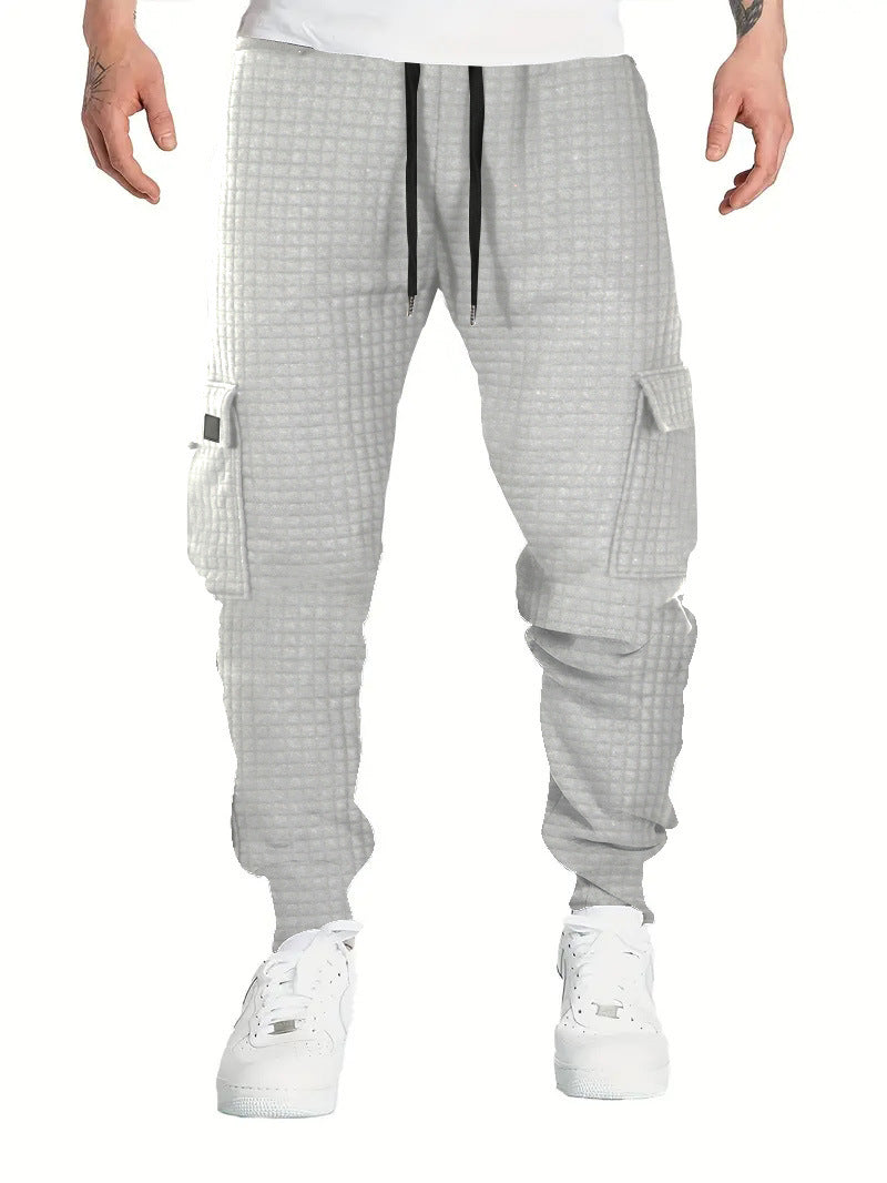Men's fashionable cargo joggers in casual design Lisslune