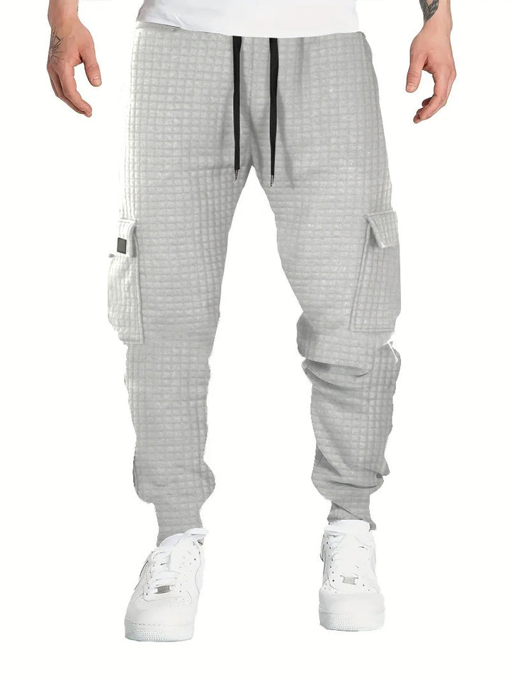 Men's fashionable cargo joggers in casual design Lisslune
