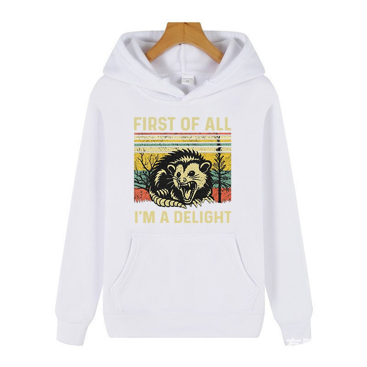 Women's hoodie with creative animal graphic and comfortable fit Lisslune