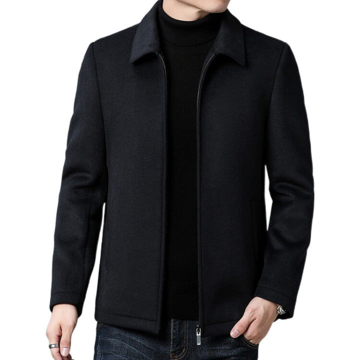 Men's Elegant Wool Jacket Lisslune