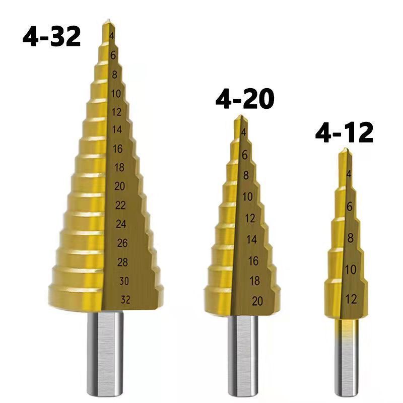 Lisslune | Step Drill Nut Cutter Drill Set (6 pieces)